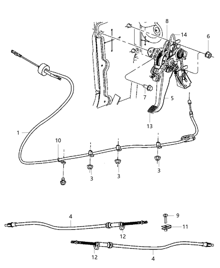 Cable Parking Brake