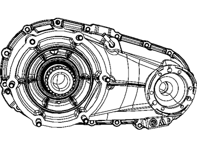 Output Shaft Assembly Transfer Case Front
