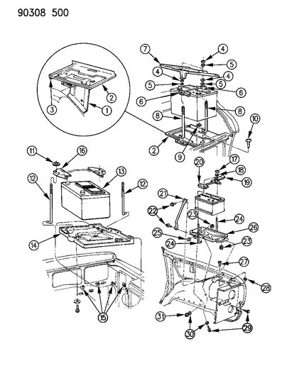 Nut, Armrest Attaching