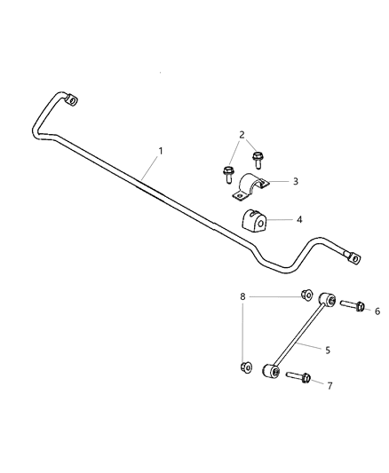 Stabilizer Bar Rear Suspension