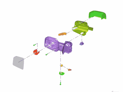 Mirror Assy - Rear View Outer