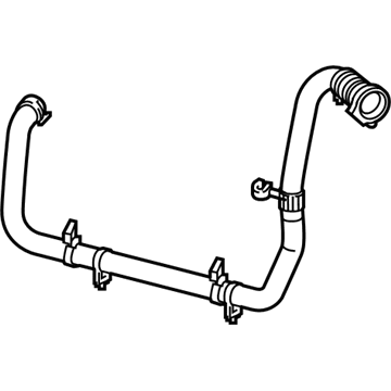 New 2018-2019 Fits Chrysler Wrangler Hose-Coolant Bottle Outlet - Part # 68280799AB