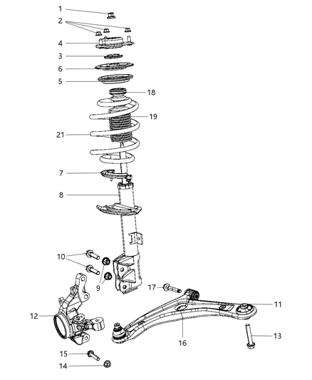 Spring Front Coil