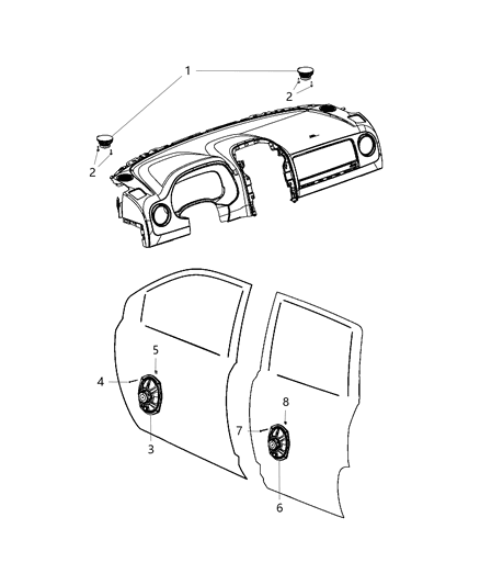 Speaker Instrument Panel