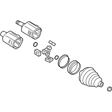 Joint Kit, Front Wheel Drive Axle
