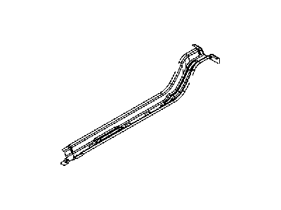 New 2009-2020 Fits Chrysler 1500 Support-Underbody Hold Down - Part # 55372355AA