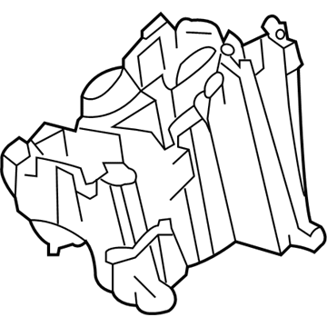Bracket, Main Wiring Junction And Fuse Block