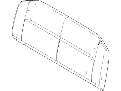 Cover Assy - Rear Seat Back