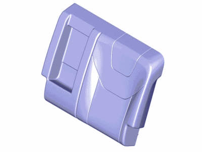 Cover Assy - Rear Seat Back