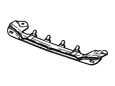 Bracket, Hood Panel Ornamentation