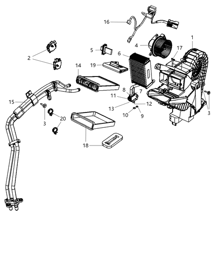 Wiring A/C And Heater