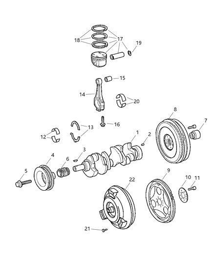 Bearing Kit Crankshaft