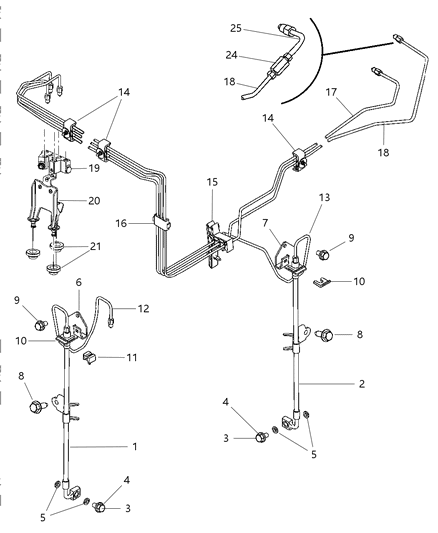 Bracket Brake Control Unit