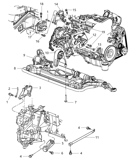 Support Engine Mount