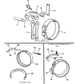 O-Ring, Reverse Band Lever Shaft, A727