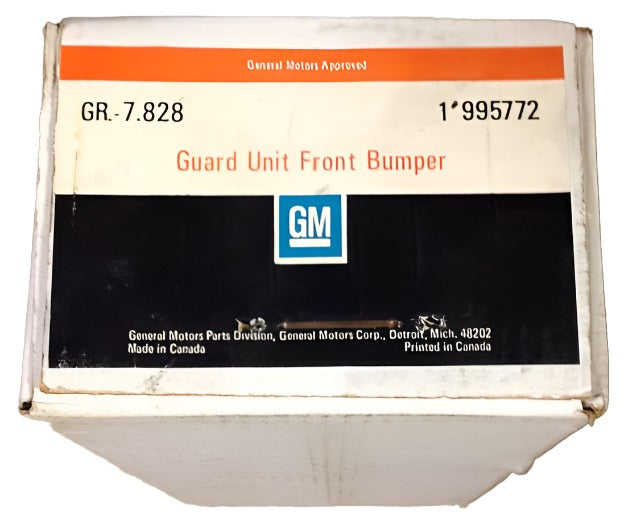 New OEM 1973-1980 Chevrolet GMC Van Front Bumper Guards Kit Left & Right, Part # 995772