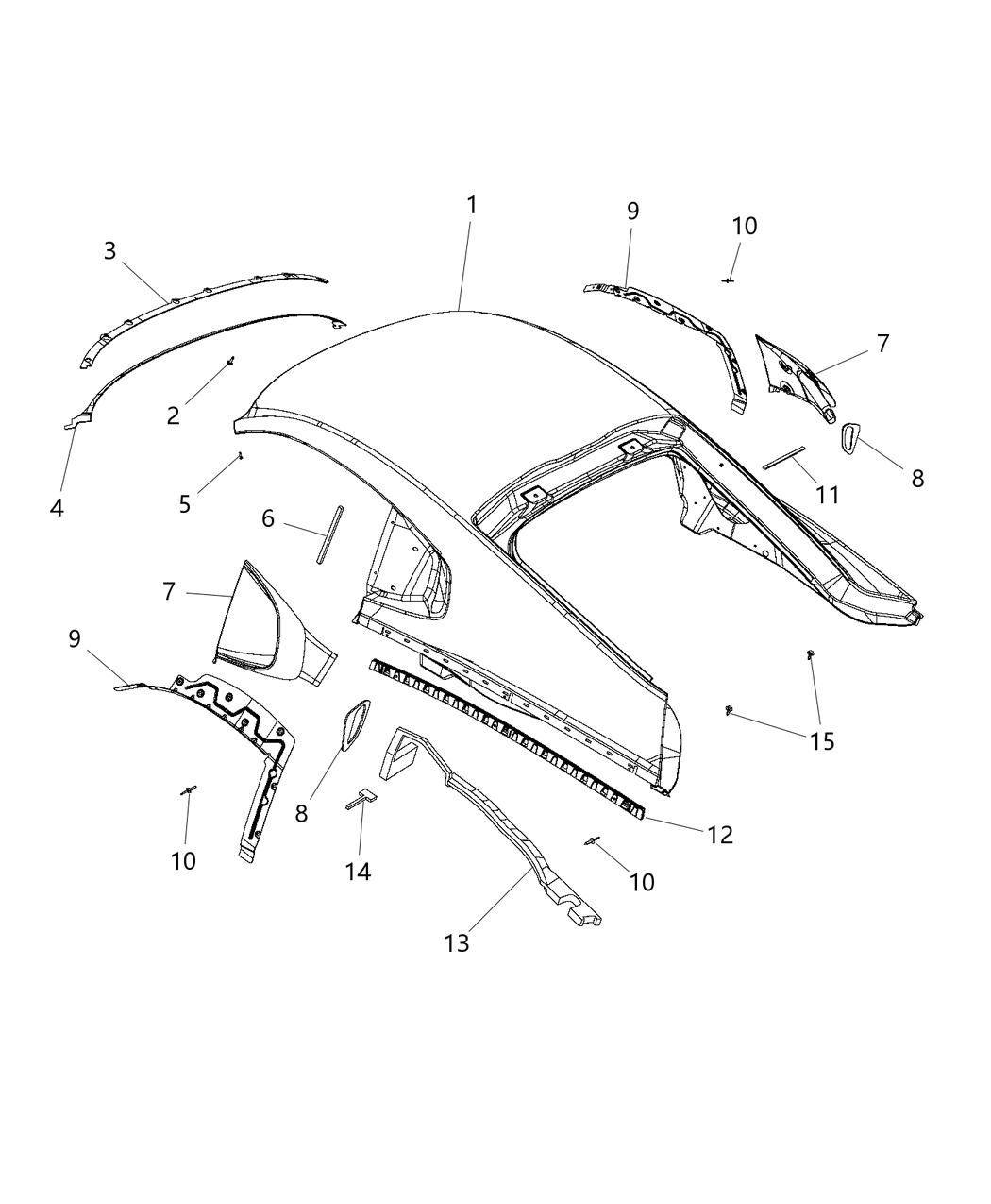 Seal Brake Air Duct