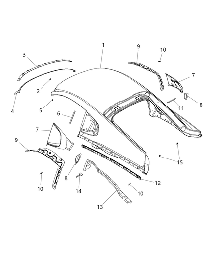 Seal Brake Air Duct