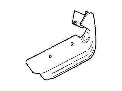 New 1998-2000 Fits Chrysler Grand Caravan, Town & Country Shield Seat - Part # QB811C3