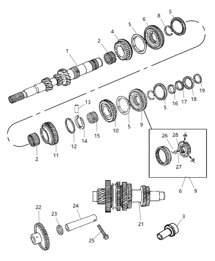 Synchronizer Third And Fourth