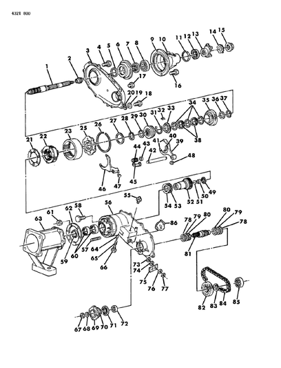Bolt, Case Alignment Dowel