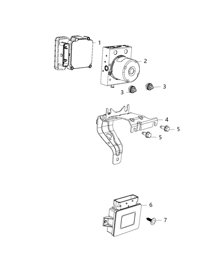 Control Unit Anti-Lock Brake