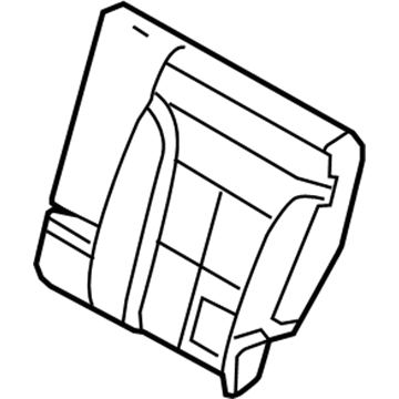 Cover Assy - Rear Seat Back
