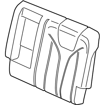 Cover Assy - Rear Seat Back