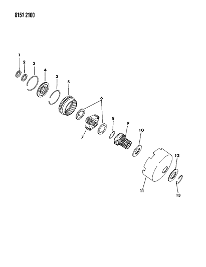 Gear, Transaxle Frt. Annulus