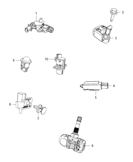 Sensor Seat Track Position