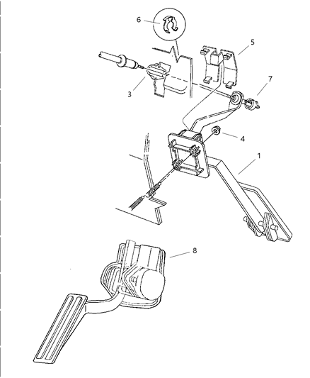 Pedal Assy, Electric Throttle Control
