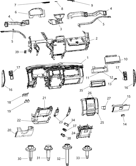 Instrument Panel Base Panel