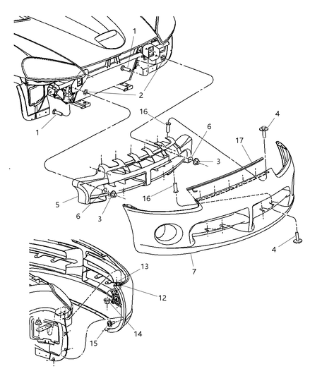 Reinforcement Front Bumper