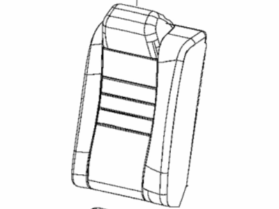 Cover Rear Seat Back Right