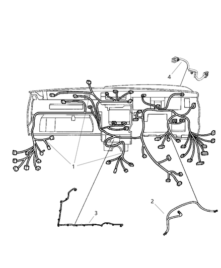 Wiring Instrument Panel
