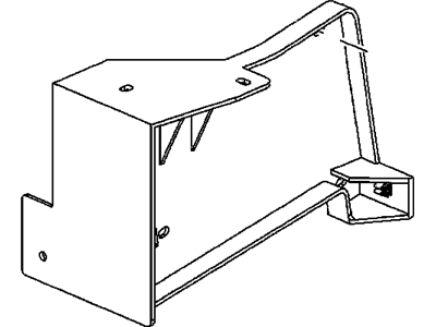 Bracket, Body Multifunction Electric Computer