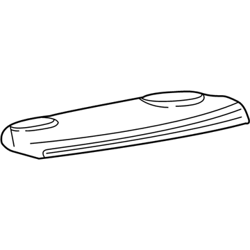 Panel Assy - Rear Package Tray Trim