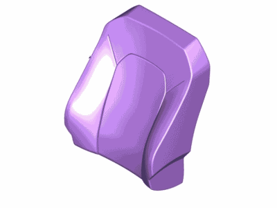 Cover Assy - Seat Back