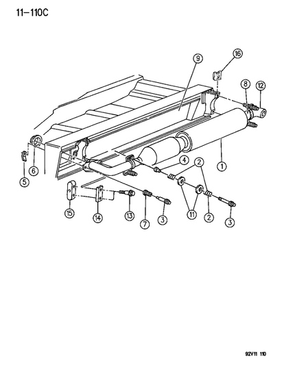 Spring, Exhaust, 1992-93