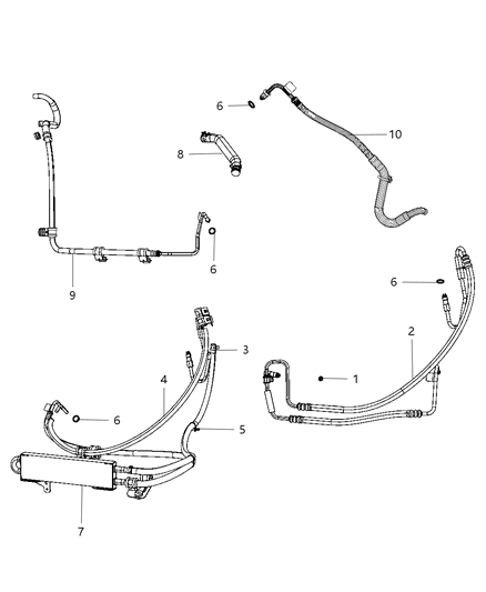 Hose Power Steering Pressure