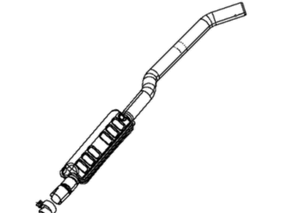 New 2015 Fits Chrysler Grand Cherokee Resonator-Exhaust - Part # 68202900AC