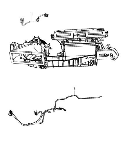 Wiring A/C And Heater