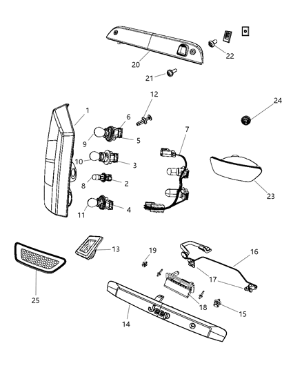 Socket Turn Signal Lamp