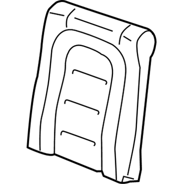 Cover Assy - Rear Seat Back