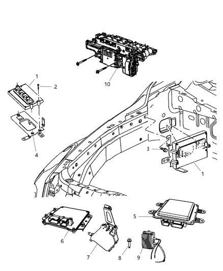 Module Transmission Electric Hydraulic Control