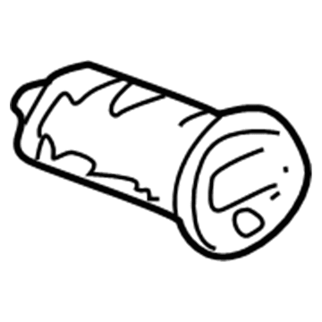 Cylinder, Instrument Panel Compartment Door Lock