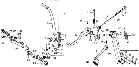 Shaft, Rr. Brake Pivot