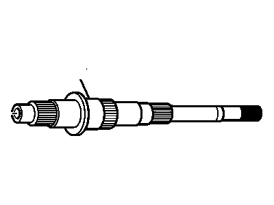 Shaft, Transmission Mainshaft
