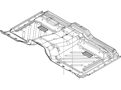 Pan Assy - Floor - Front