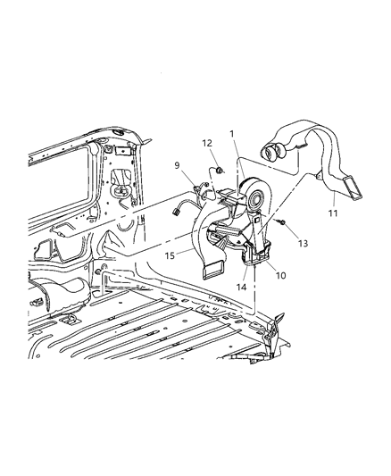 Seal Kit A/C And Heater Unit